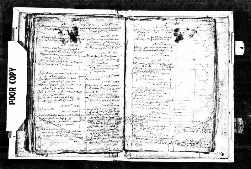 Alina Reppington & Roberta Boloten 1594 Marriage Record